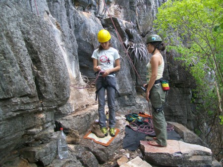 Curso de Escalada Esportiva em Rocha